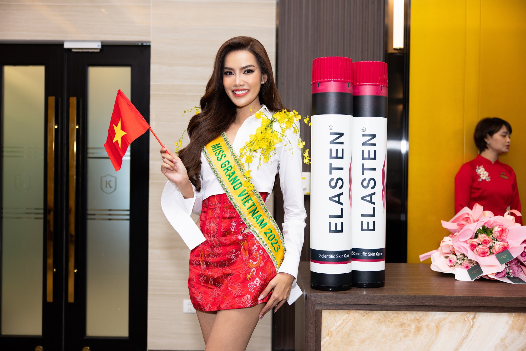 Elasten tiếp tục khẳng định vị thế khi trở thành Nhà tài trợ Kim Cương của Miss Grand International 2023 - Ảnh 3.