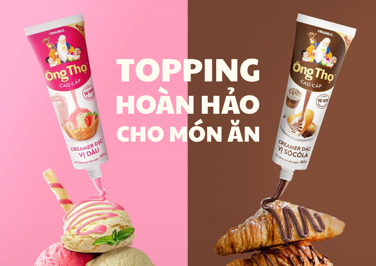 Ông Thọ sáng tạo đổi mới với dòng sản phẩm topping từ sữa vị Sô cô la & Dâu - Ảnh 2.