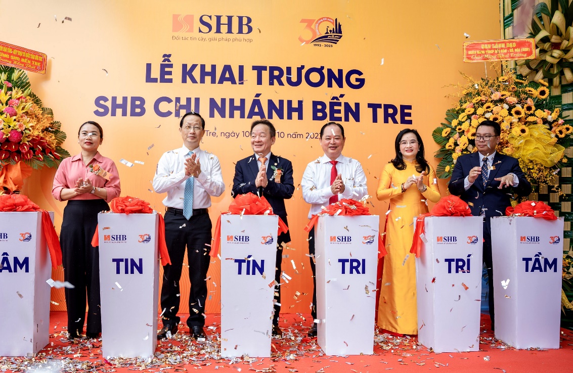 SHB khai trương chi nhánh tại Bến Tre - Ảnh 1.