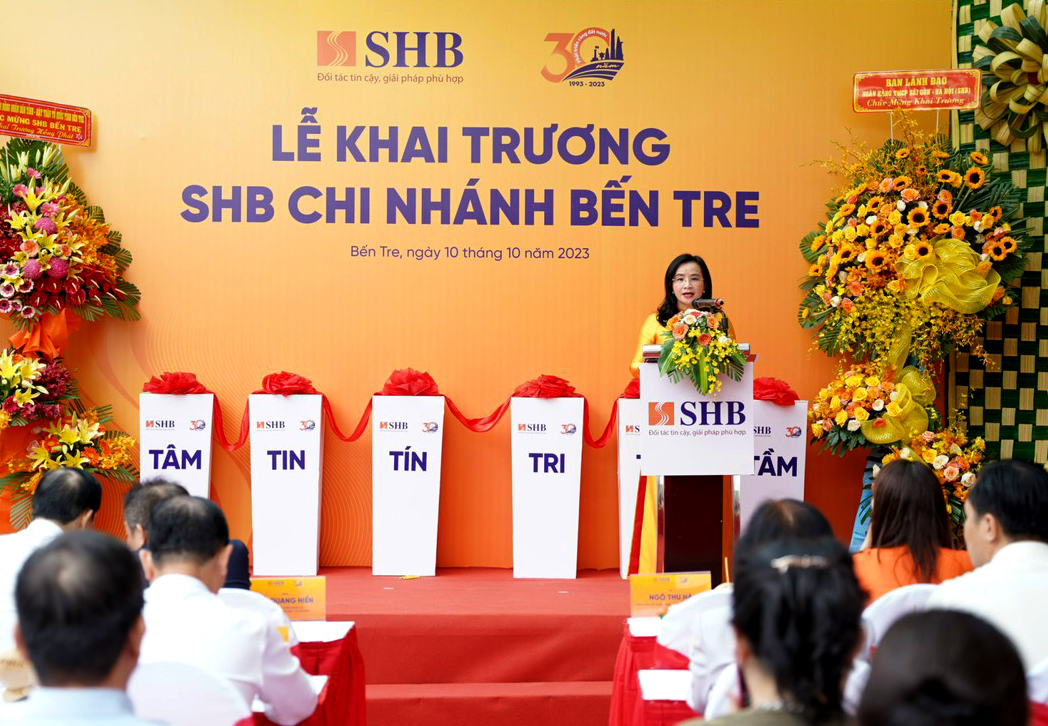 SHB khai trương chi nhánh tại Bến Tre - Ảnh 2.