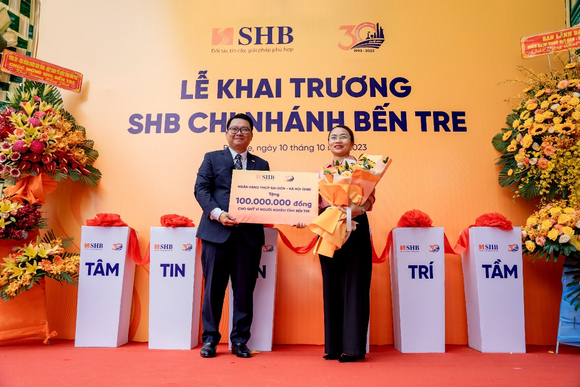 SHB khai trương chi nhánh tại Bến Tre - Ảnh 3.