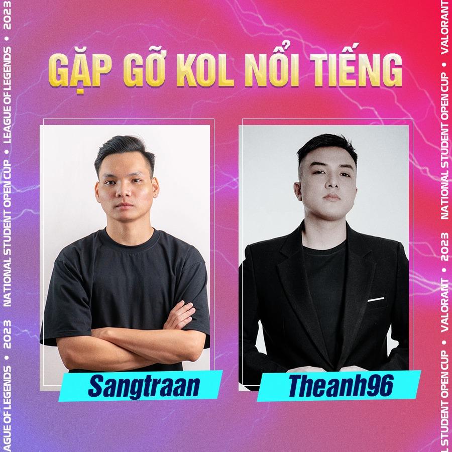 Sống trọn khoảnh khắc siêu hấp dẫn cùng Sangtraan, Theanh96 tại chung kết miền của National Student Open Cup 2023