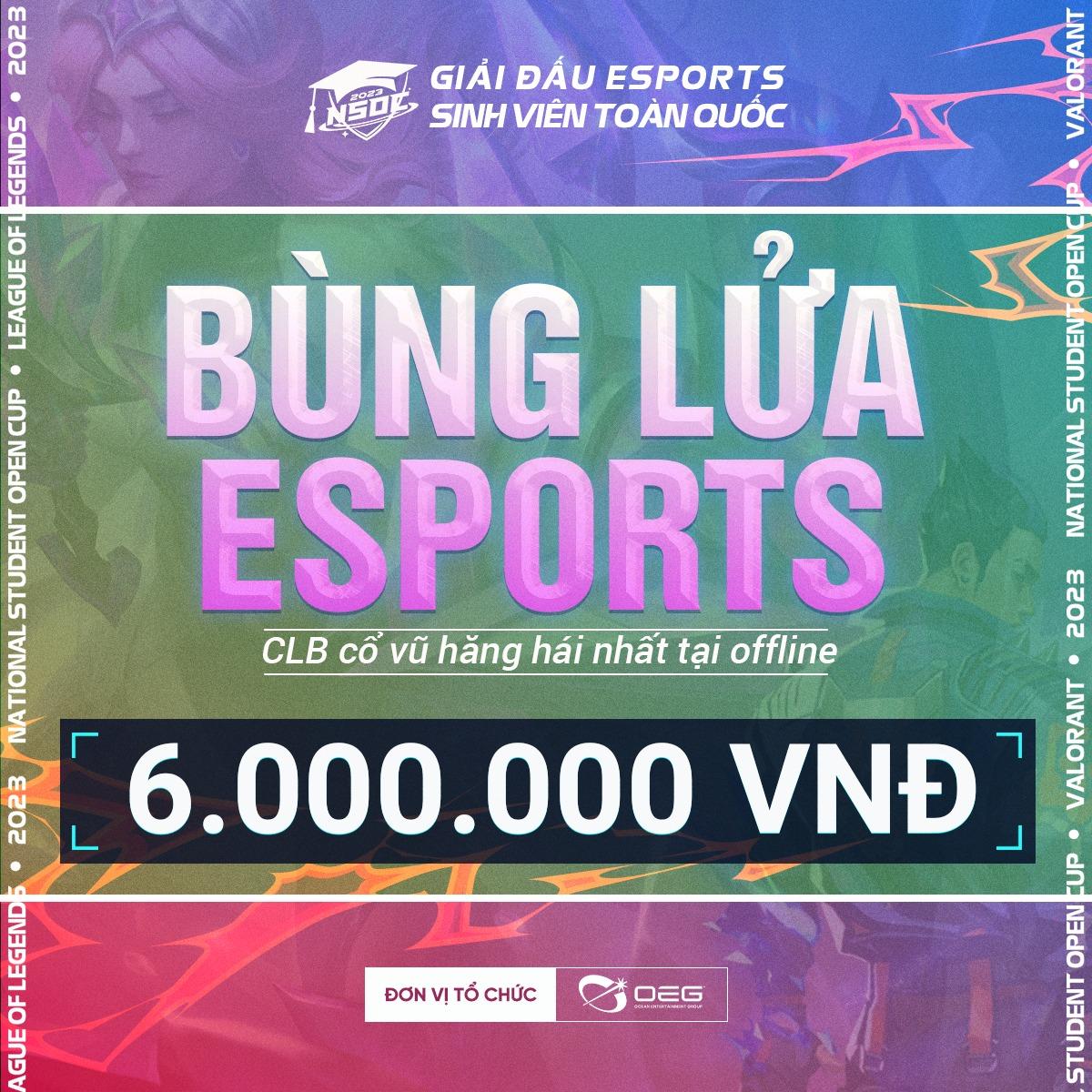 Sống trọn khoảnh khắc siêu hấp dẫn cùng Sangtraan, Theanh96 tại chung kết miền của National Student Open Cup 2023