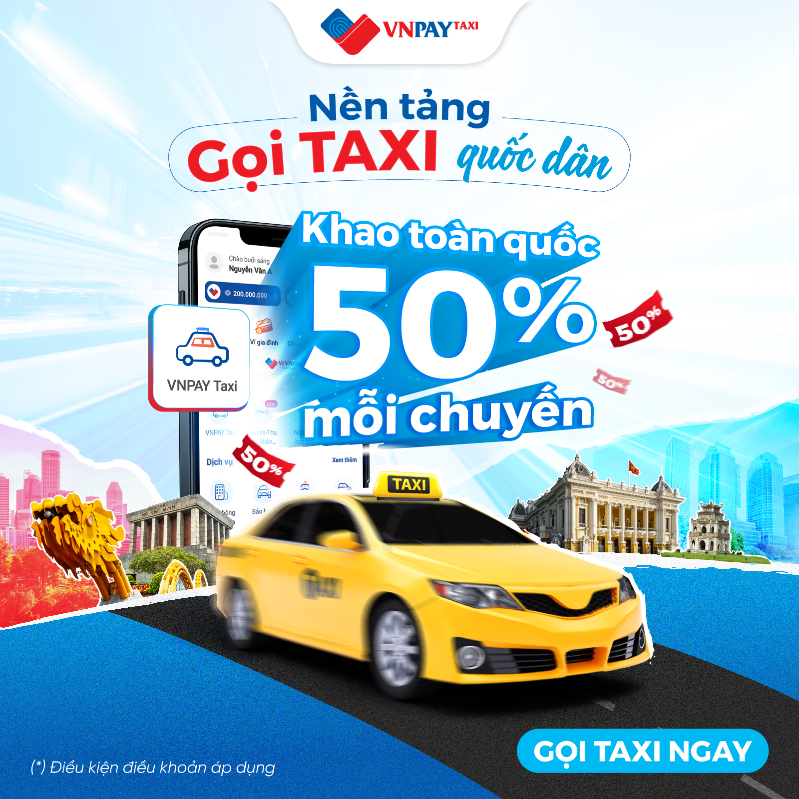 Khách hàng ấn tượng mạnh vì gọi taxi qua ứng dụng ngân hàng và ví VNPAY giá rẻ quá, ưu đãi liên hoàn, siêu tiện lợi - Ảnh 3.