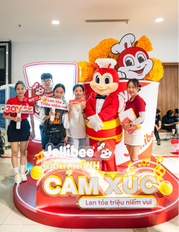 Jollibee khởi động Hành Trình Cảm Xúc - Lan tỏa triệu niềm vui tại 20 trường đại học lớn - Ảnh 5.