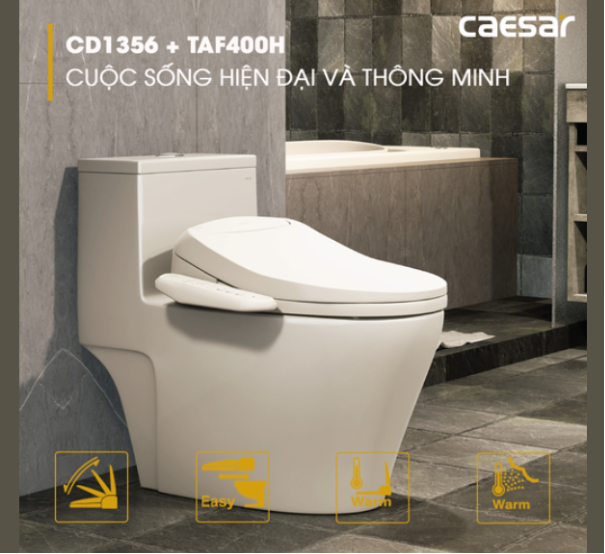 Thiết bị vệ sinh Caesar – Thiết kế phòng tắm đậm chất riêng - Ảnh 2.