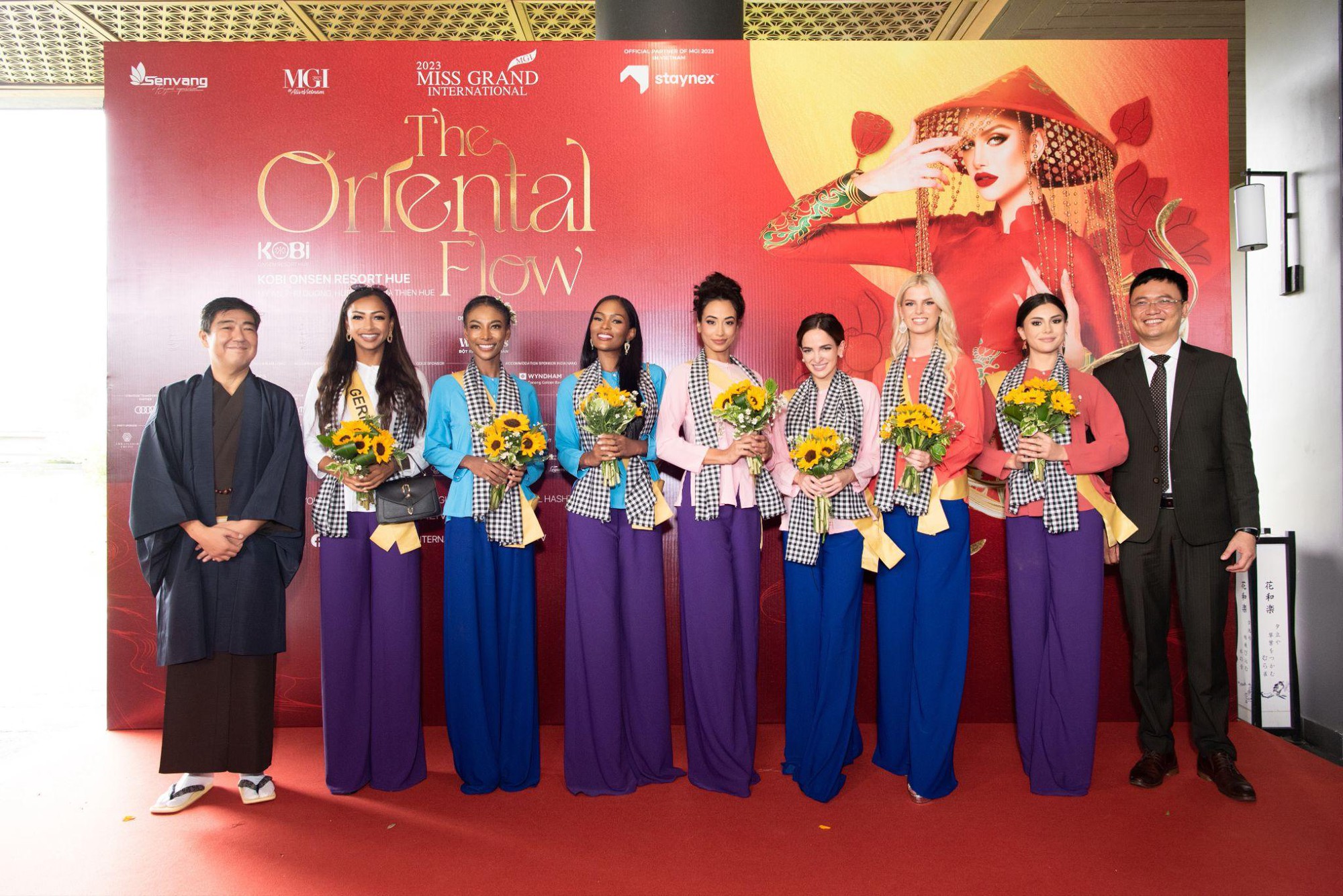 Dàn thí sinh Miss Grand International 2023 “đổ bộ” KOBI Onsen Resort Hue - Ảnh 2.