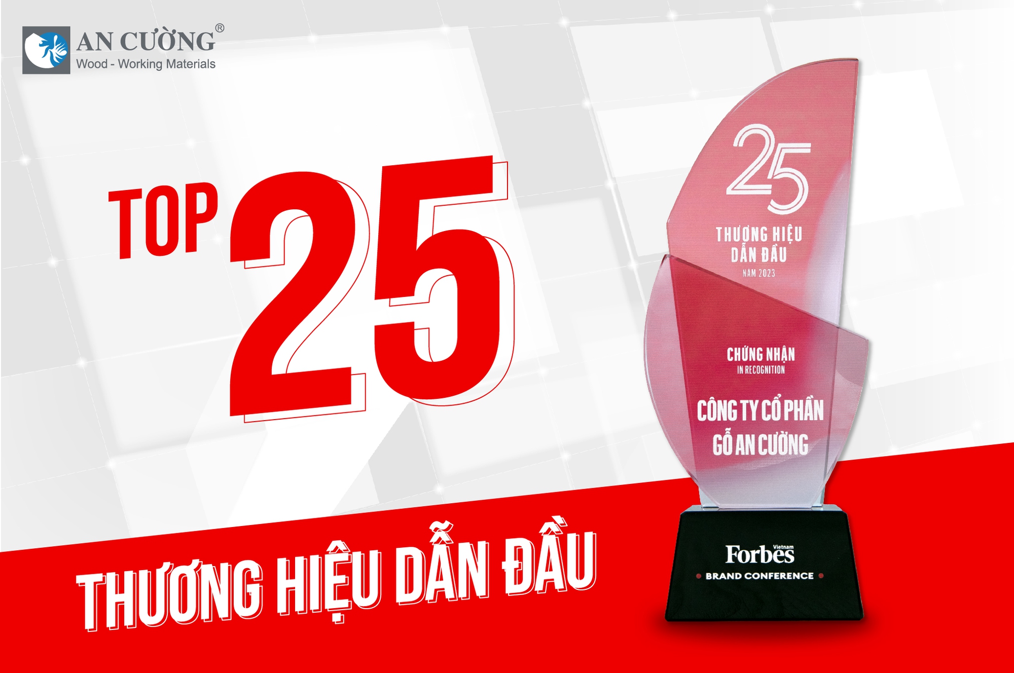 Gỗ An Cường - Đón nhận top 25 thương hiệu dẫn đầu của tạp chí Forbes - Ảnh 2.