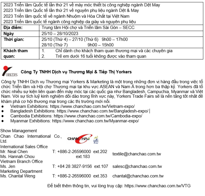 Nâng tầm ngành dệt may Việt Nam - VTG ra mắt vào 25/10 - Ảnh 2.