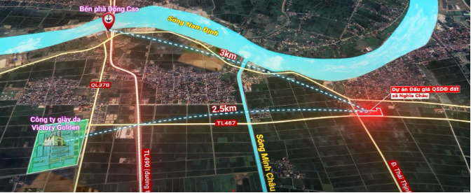 Nam Định: Sắp đấu giá quyền sử dụng 212 thửa đất tại xã Nghĩa Thịnh và xã Nghĩa Châu - Ảnh 3.