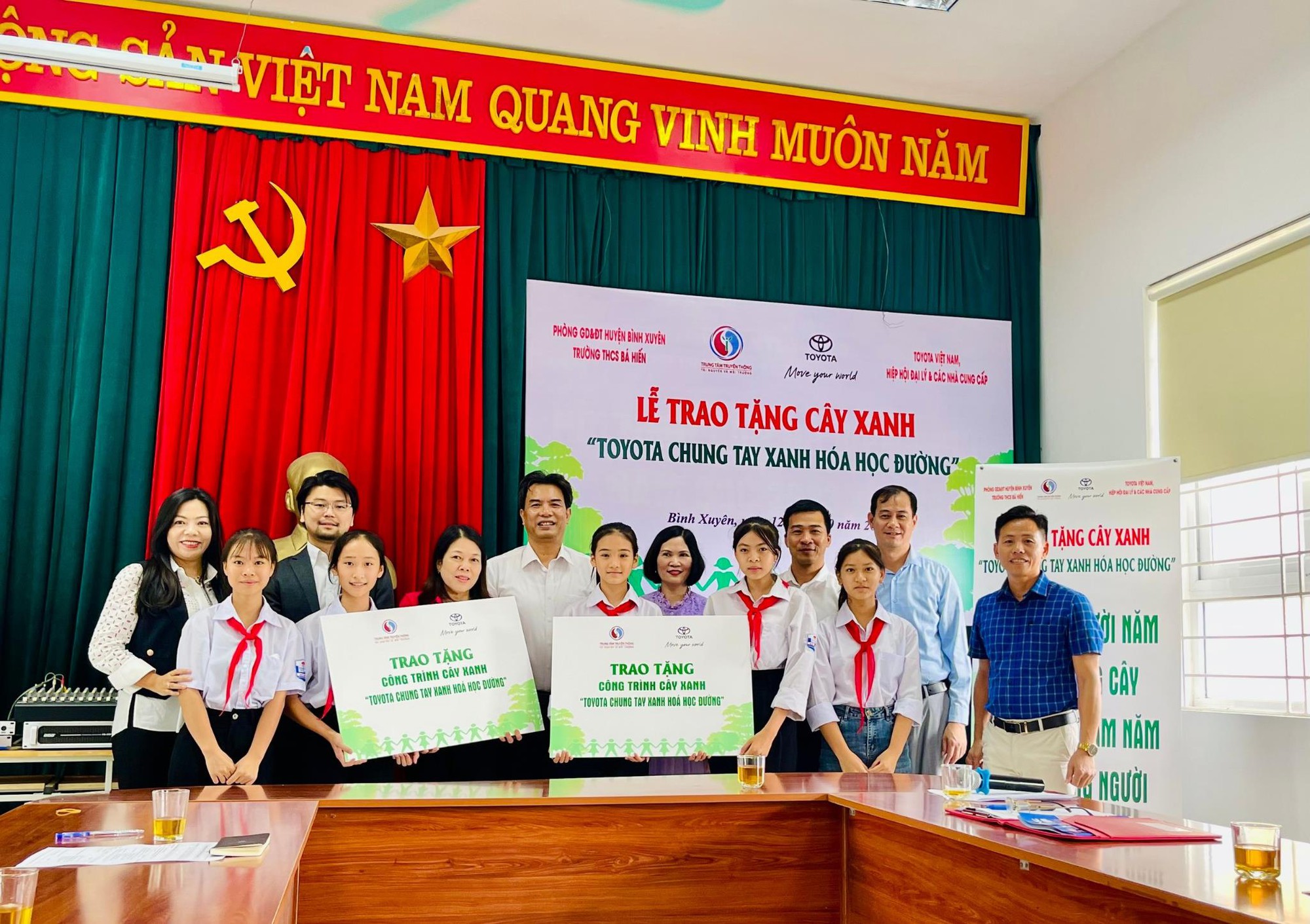 Toyota Việt Nam nỗ lực “Vì một quê hương tươi đẹp cho thế hệ mai sau” - Ảnh 3.