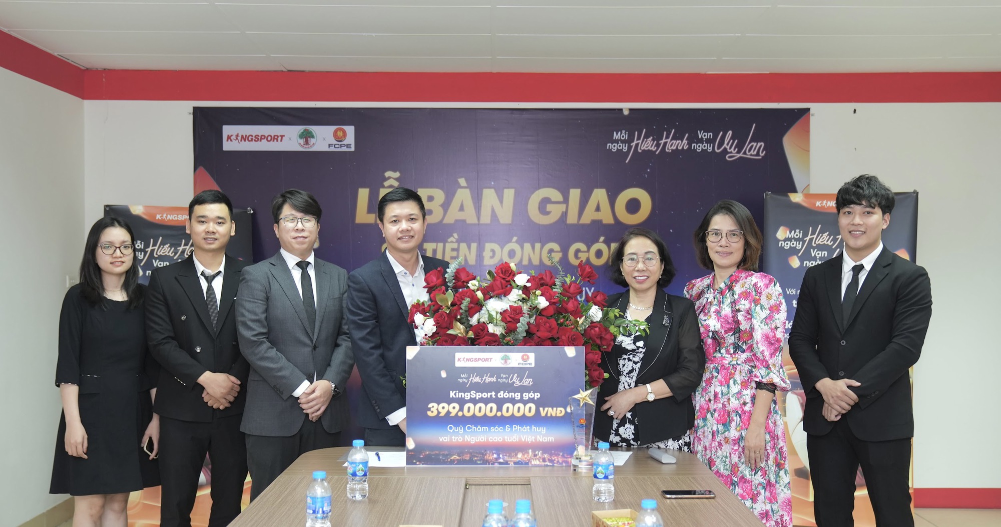 KingSport đóng góp 399.000.000VNĐ vào Quỹ Chăm sóc và Phát huy vai trò người cao tuổi Việt Nam - Ảnh 1.