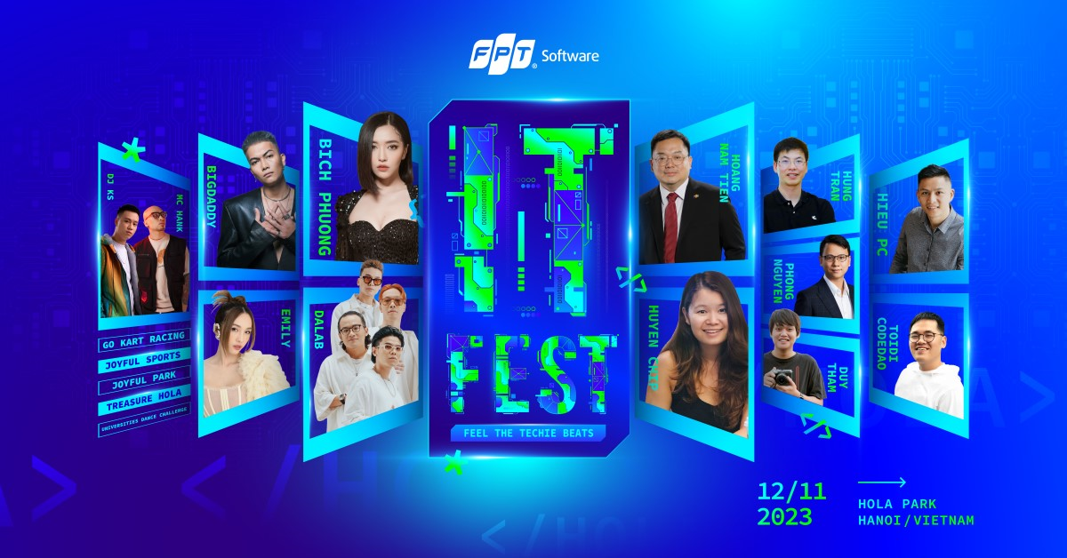 IT FEST - Điểm hẹn độc đáo cuối năm 2023 cho bạn trẻ đam mê công nghệ, có gì “hot”? - Ảnh 1.