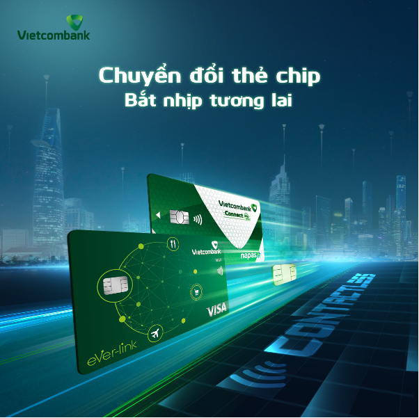 Thẻ Vietcombank Chip Contactless - Thanh toán là thích - Ảnh 2.