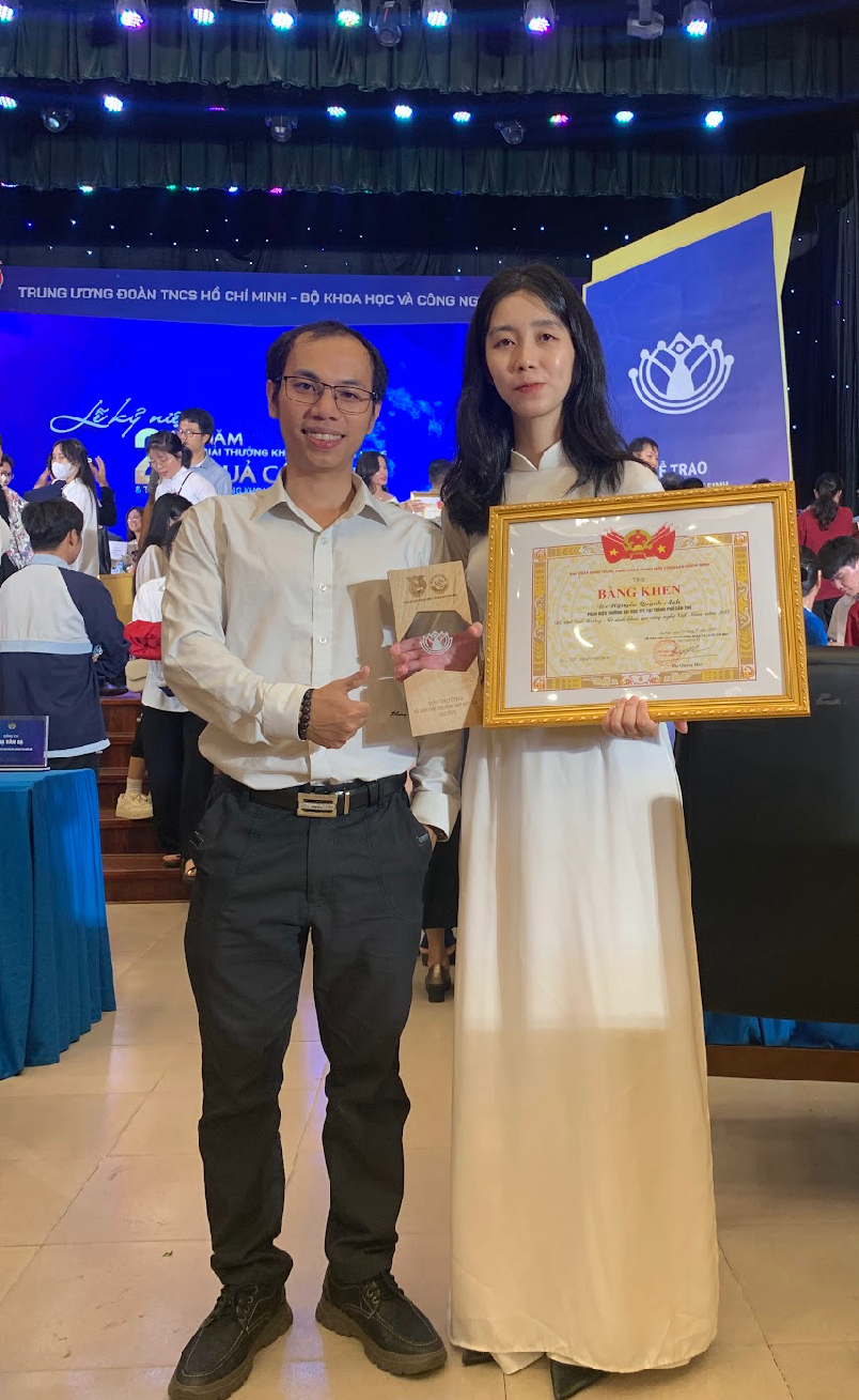 Nữ sinh trường ĐH FPT: GPA “chạm nóc”, có công bố khoa học quốc tế, lại là Nữ sinh Khoa học công nghệ Việt Nam 2023 - Ảnh 3.