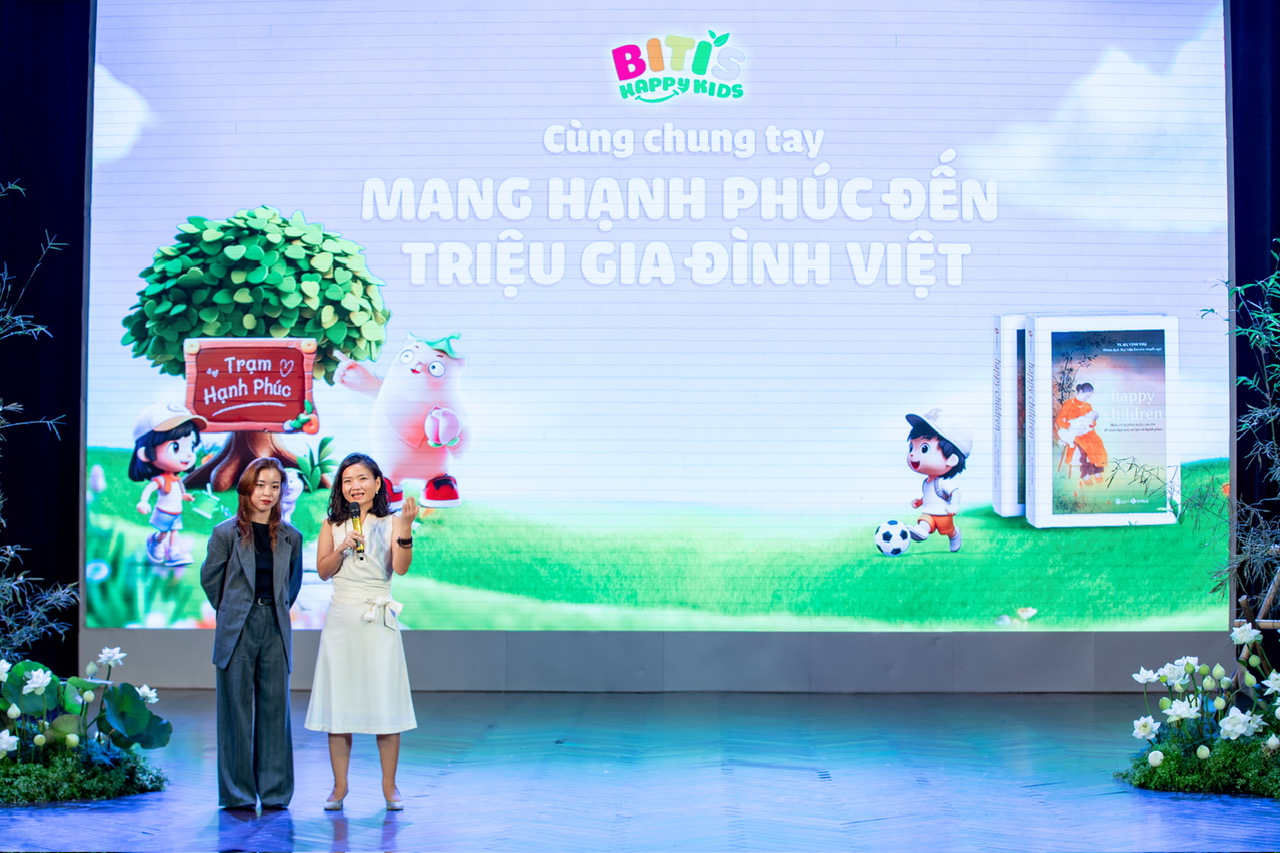 Biti's chính thức mở Trạm Hạnh Phúc Biti's, mang hạnh phúc đến hàng triệu gia đình và trẻ em Việt Nam cùng dự án ra mắt sách “Happy Children&quot; - Ảnh 2.