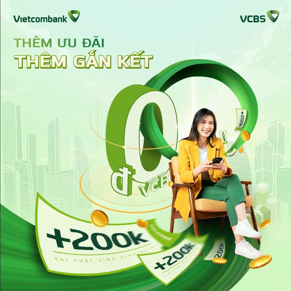 Vô vàn ưu đãi dành cho khách hàng Vietcombank khi mở tài khoản chứng khoán - Ảnh 2.