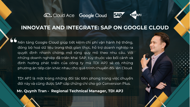 Hội Thảo &quot;Innovate and Integrate SAP on Google Cloud&quot; – Cơ hội mới cho doanh nghiệp - Ảnh 2.