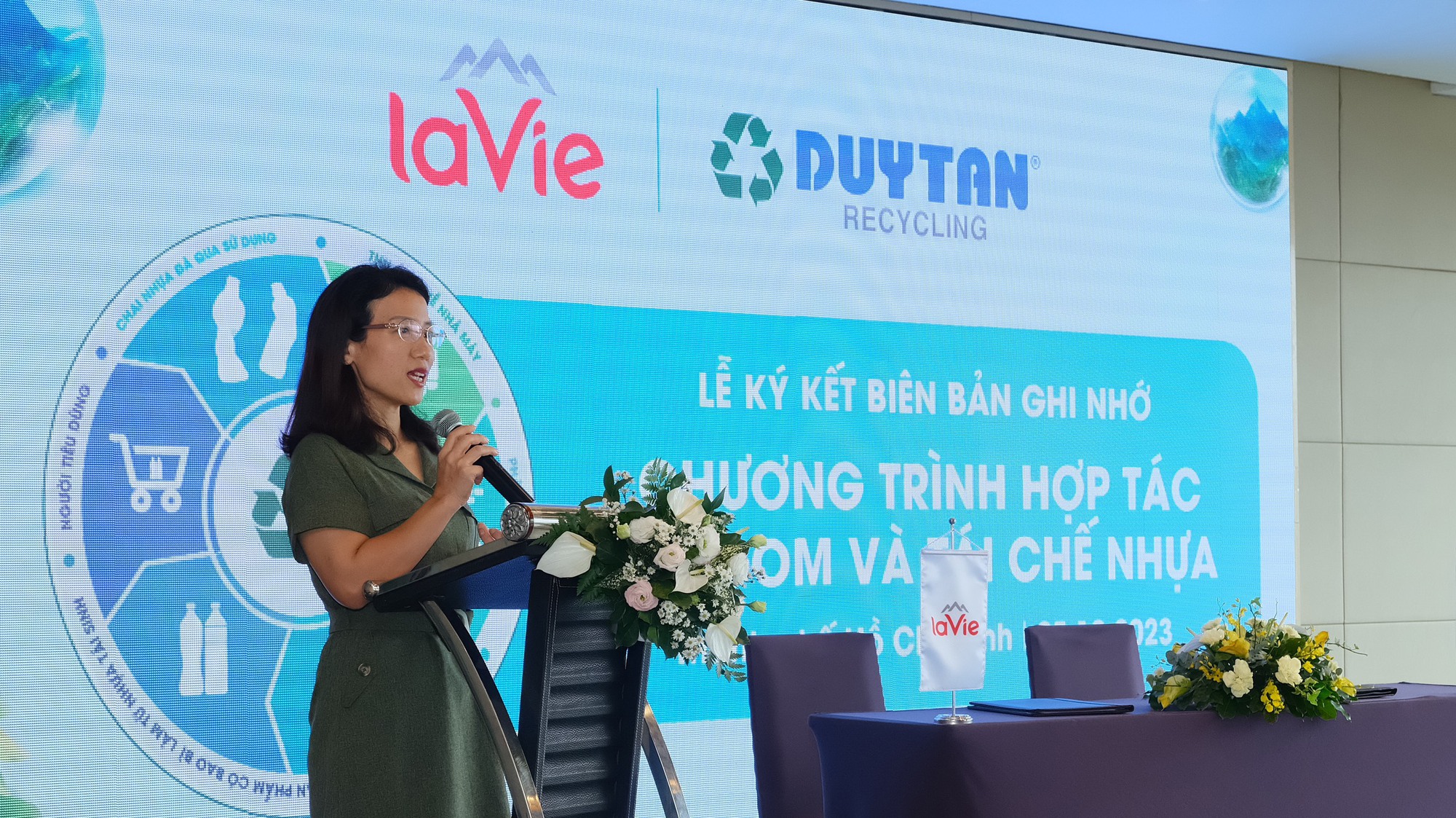 La Vie cùng DUYTAN Recycling ký kết hợp tác thu gom và tái chế nhựa - Ảnh 3.