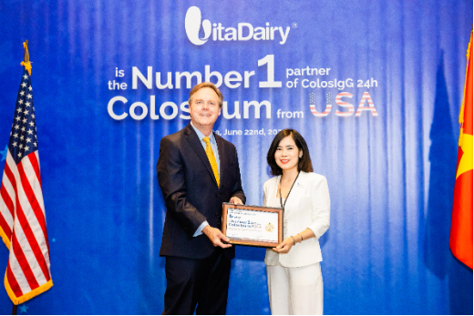 VitaDairy 4 năm liên tục giữ vị trí top doanh nghiệp uy tín ngành sữa - Ảnh 1.