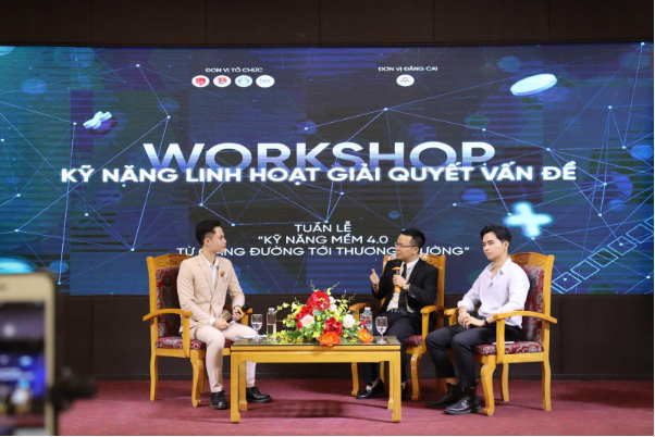 CEO Tony Vũ của Job3s - Diễn giả tại workshop &quot;Kỹ năng linh hoạt giải quyết vấn đề&quot; - Ảnh 3.