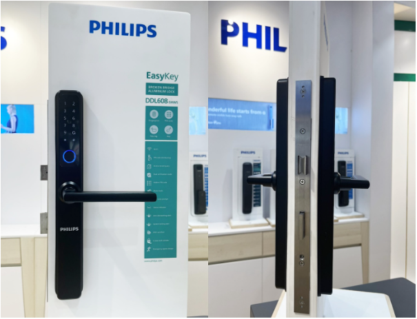 Philips ra mắt khóa cửa nhôm, két vân tay tàng hình - Ảnh 5.
