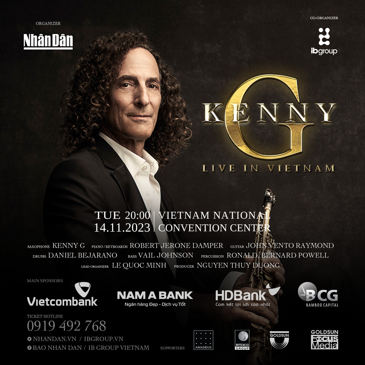 Từ HDBank Priority  đến sự trở lại của huyền thoại saxophone Kenny G ở Việt Nam - Ảnh 1.