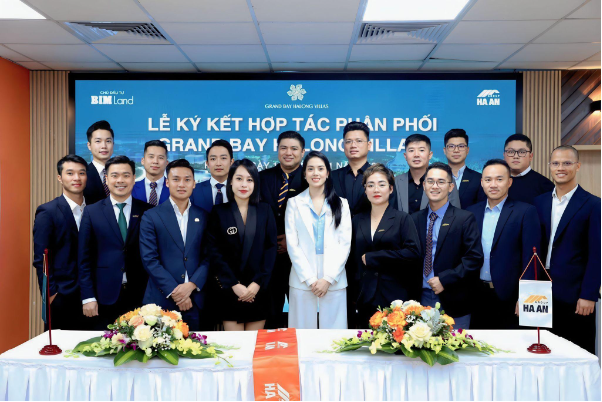 Hà An Group ký kết hợp tác với các đại lý phân phối dự án Grand Bay Ha Long Villas - Ảnh 2.