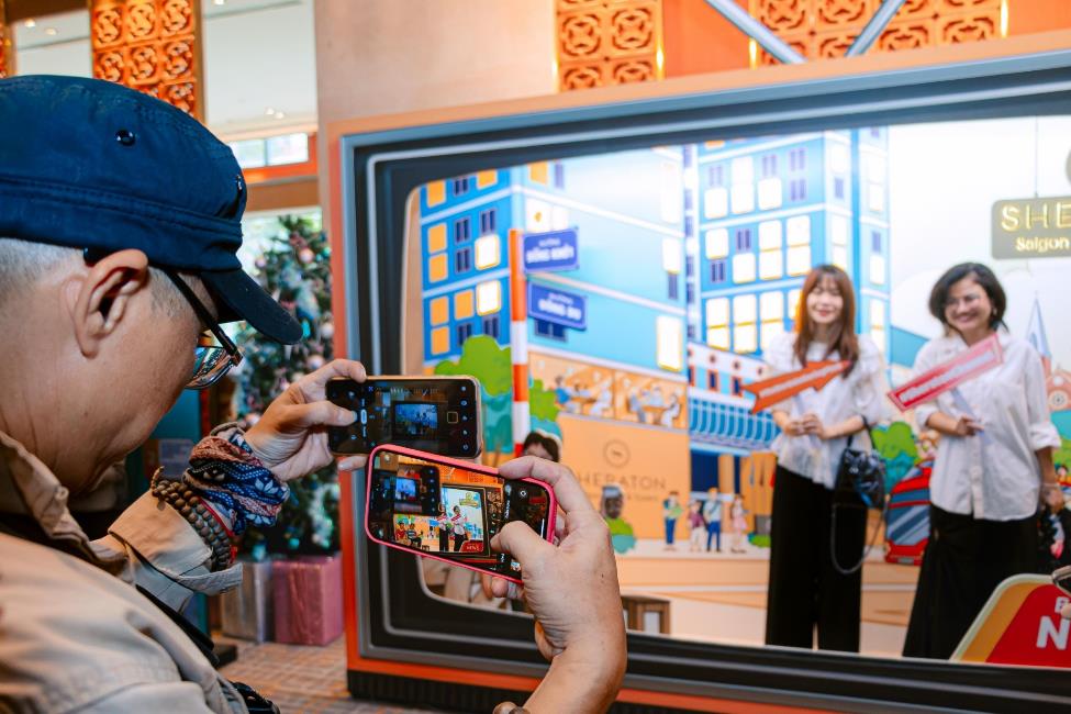 Trải nghiệm công nghệ thực tế tăng cường cùng Instagrammable Spot tại Sheraton Saigon Hotel & Towers - Ảnh 1.