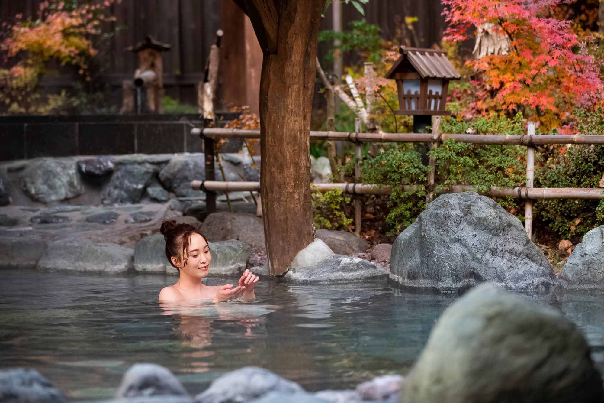 Trải nghiệm và tận hưởng lợi ích của việc tắm khoáng nóng tại Ravi Onsen Retreat Hoa Binh - Ảnh 2.