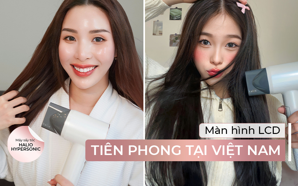 Cơn sốt máy sấy tóc màn hình LCD tiên phong tại Việt Nam - Ảnh 1.
