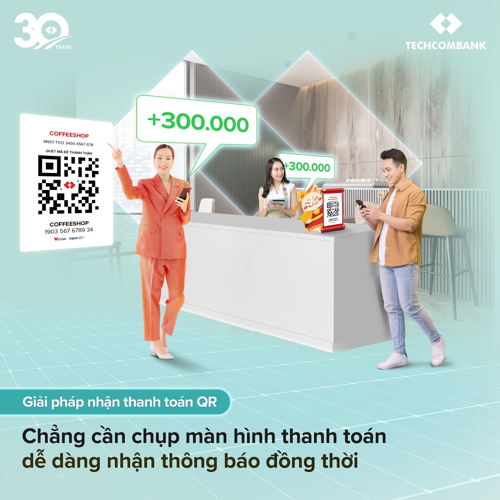 Những lợi ích thiết thực từ giải pháp nhận thanh toán QR Techcombank - Ảnh 2.