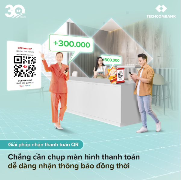 Những lợi ích thiết thực từ giải pháp nhận thanh toán QR Techcombank - Ảnh 3.