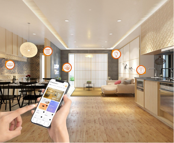 FPT Smart Home tạo nên dấu ấn cho căn hộ Nhật tại The Minato Residence - Ảnh 3.