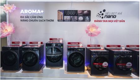 Toshiba Việt Nam chính thức ra mắt thế hệ tủ lạnh và máy giặt mới - Ảnh 1.