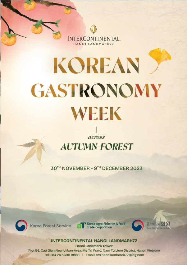 Trải nghiệm văn hóa, ẩm thực Hàn Quốc tại Korean Gastronomy Week 2023 - Ảnh 1.