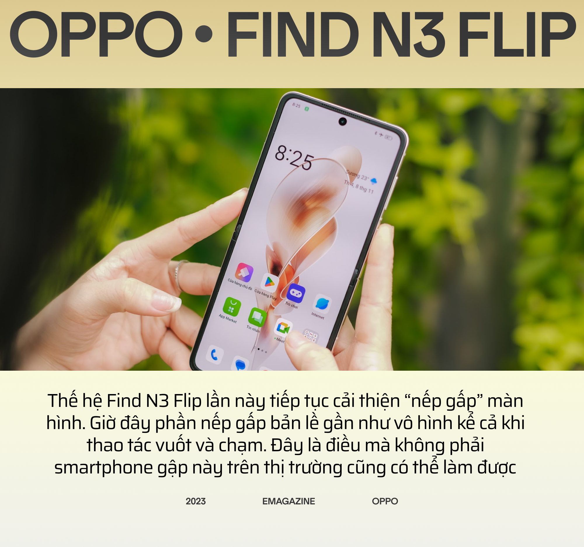 OPPO Find N3 Flip và hành trình đi tìm chiếc smartphone gập toàn diện - Ảnh 10.