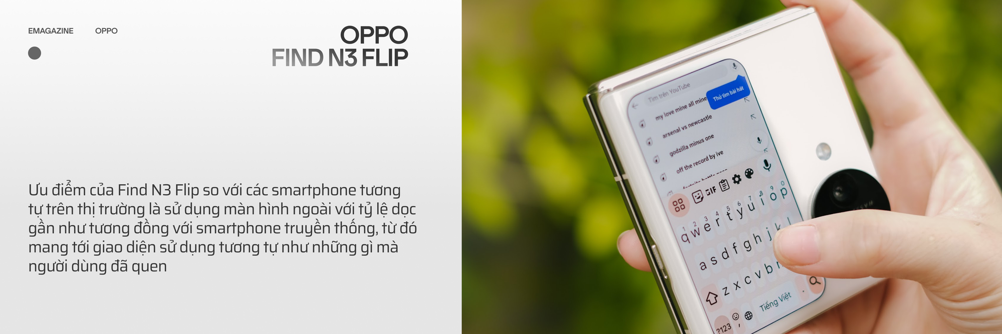 OPPO Find N3 Flip và hành trình đi tìm chiếc smartphone gập toàn diện - Ảnh 14.