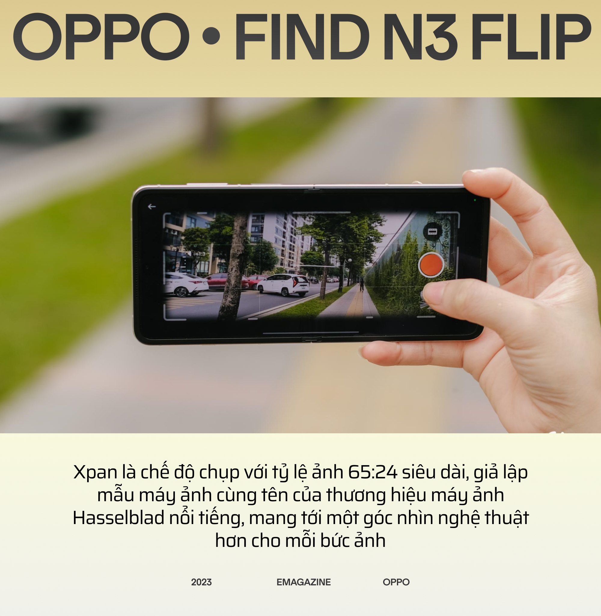 OPPO Find N3 Flip và hành trình đi tìm chiếc smartphone gập toàn diện - Ảnh 24.