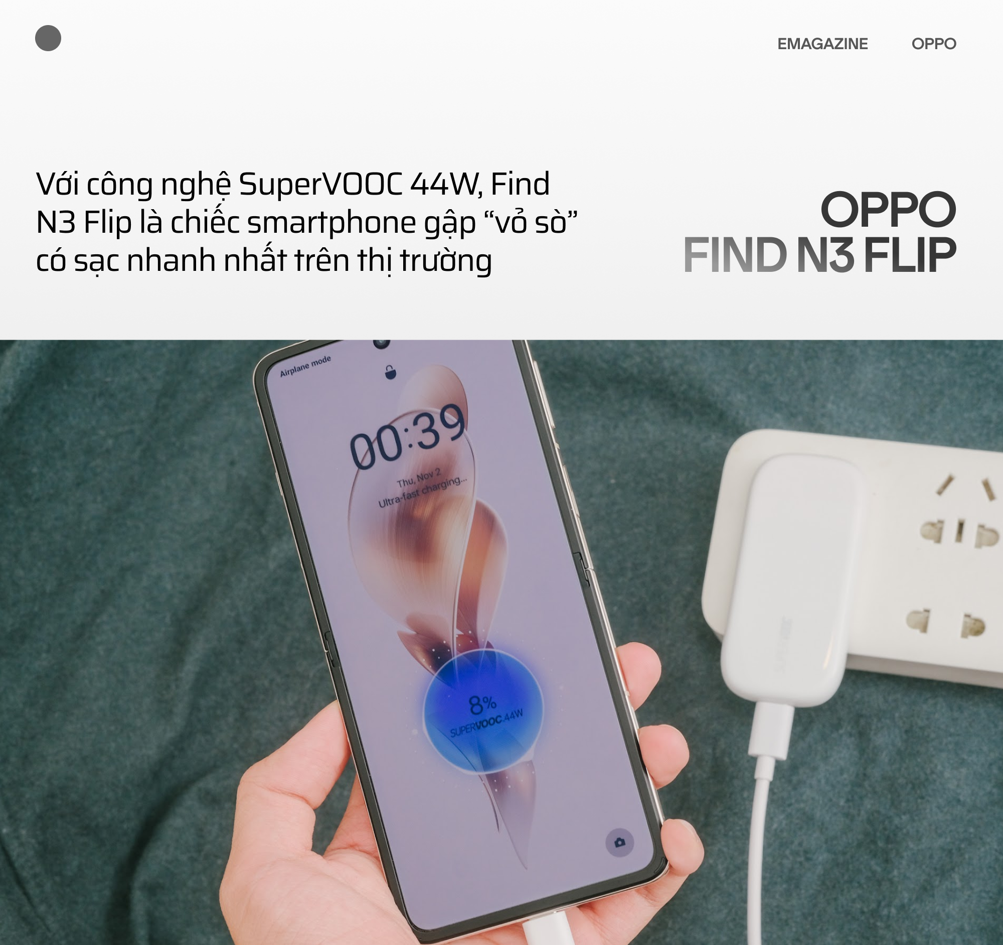 OPPO Find N3 Flip và hành trình đi tìm chiếc smartphone gập toàn diện - Ảnh 29.