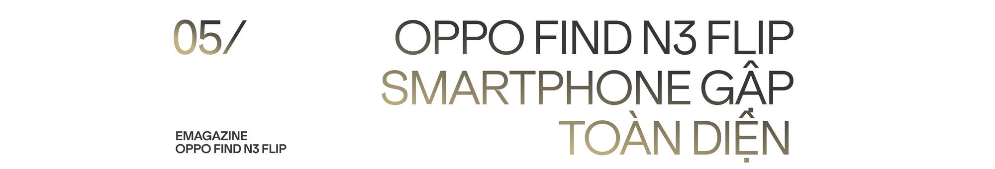 OPPO Find N3 Flip và hành trình đi tìm chiếc smartphone gập toàn diện - Ảnh 30.