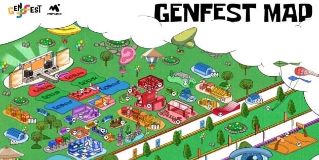 Cập nhật GENfest trước giờ G: Sân khấu hoành tráng lộ diện, các khu vực sẵn sàng cho trải nghiệm suốt ngày dài - Ảnh 1.