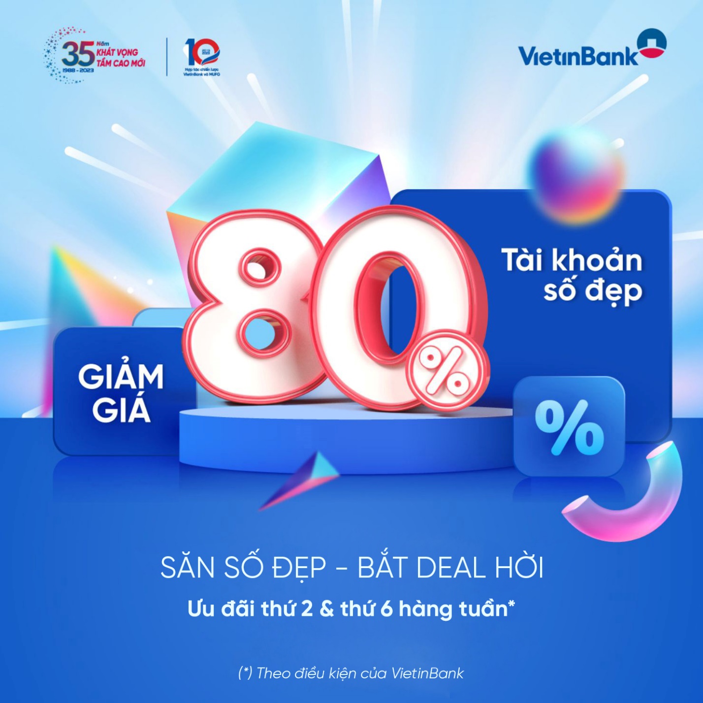 VietinBank giảm sốc phí dịch vụ tài khoản số đẹp và ALIAS - Ảnh 1.