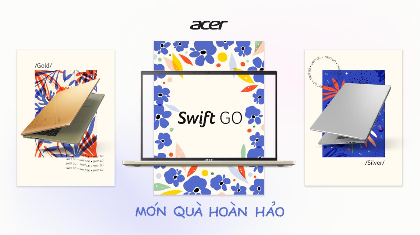 Acer Swift Go: Laptop mỏng nhẹ, sáng tạo cùng hiệu năng mạnh mẽ - Ảnh 1.