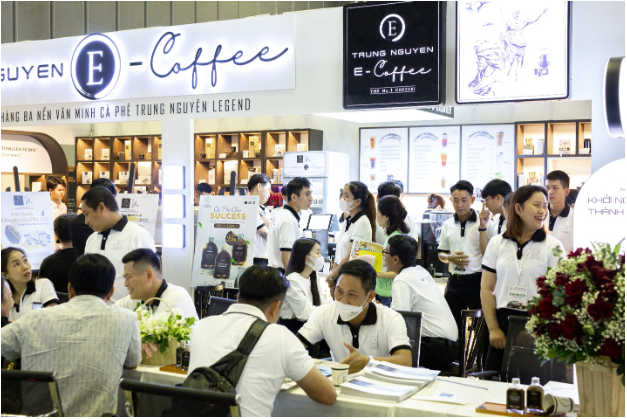 Trung Nguyên E-Coffee bùng nổ tại Coffee Expo 2023 - Ảnh 3.