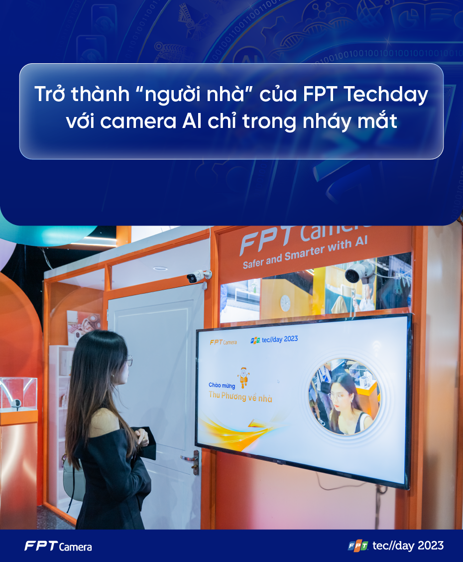 Dấu ấn của FPT Camera tại Techday 2023 - Ảnh 5.