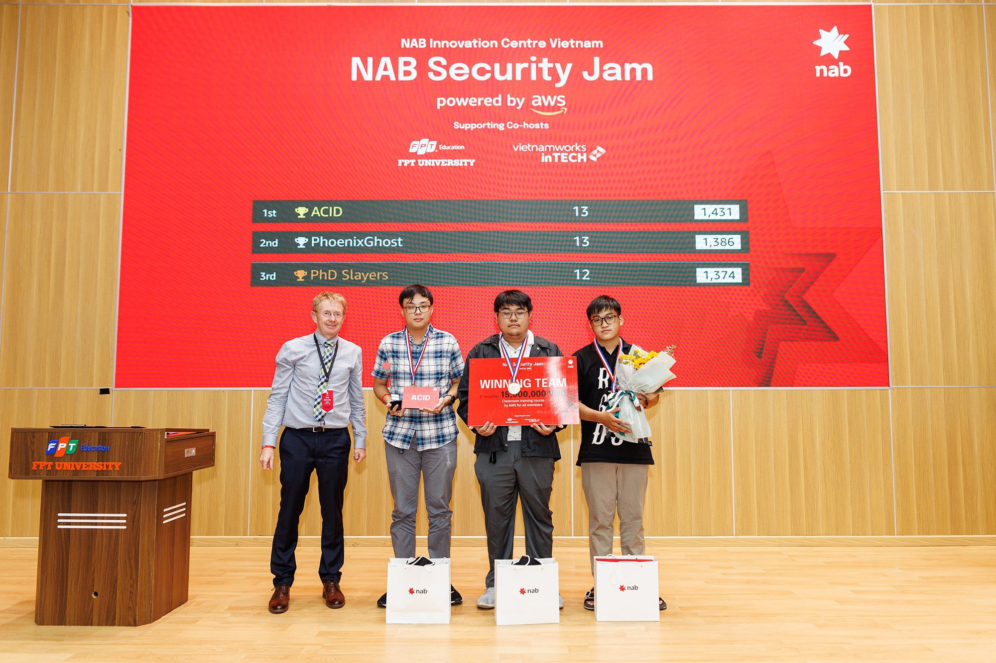 Security Jam: Sân chơi dành cho giới trẻ yêu công nghệ được tổ chức bởi NAB Innovation Centre Vietnam trên nền tảng AWS Cloud - Ảnh 3.