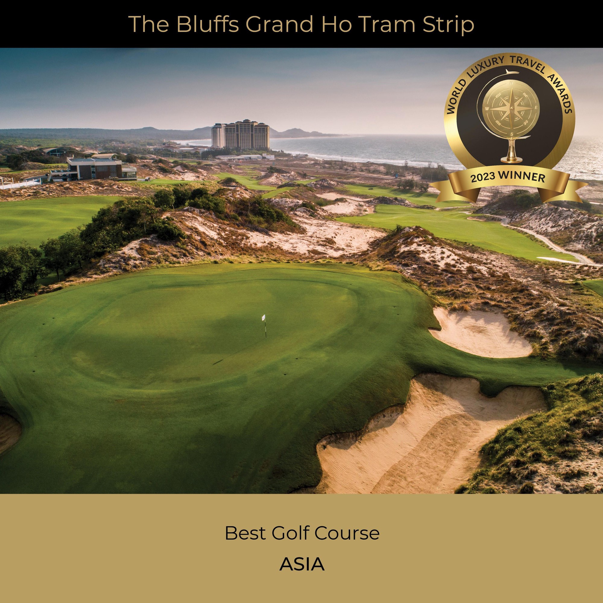 The Bluffs Grand Ho Tram đạt giải Sân golf tốt nhất châu Á 2023 - Ảnh 2.