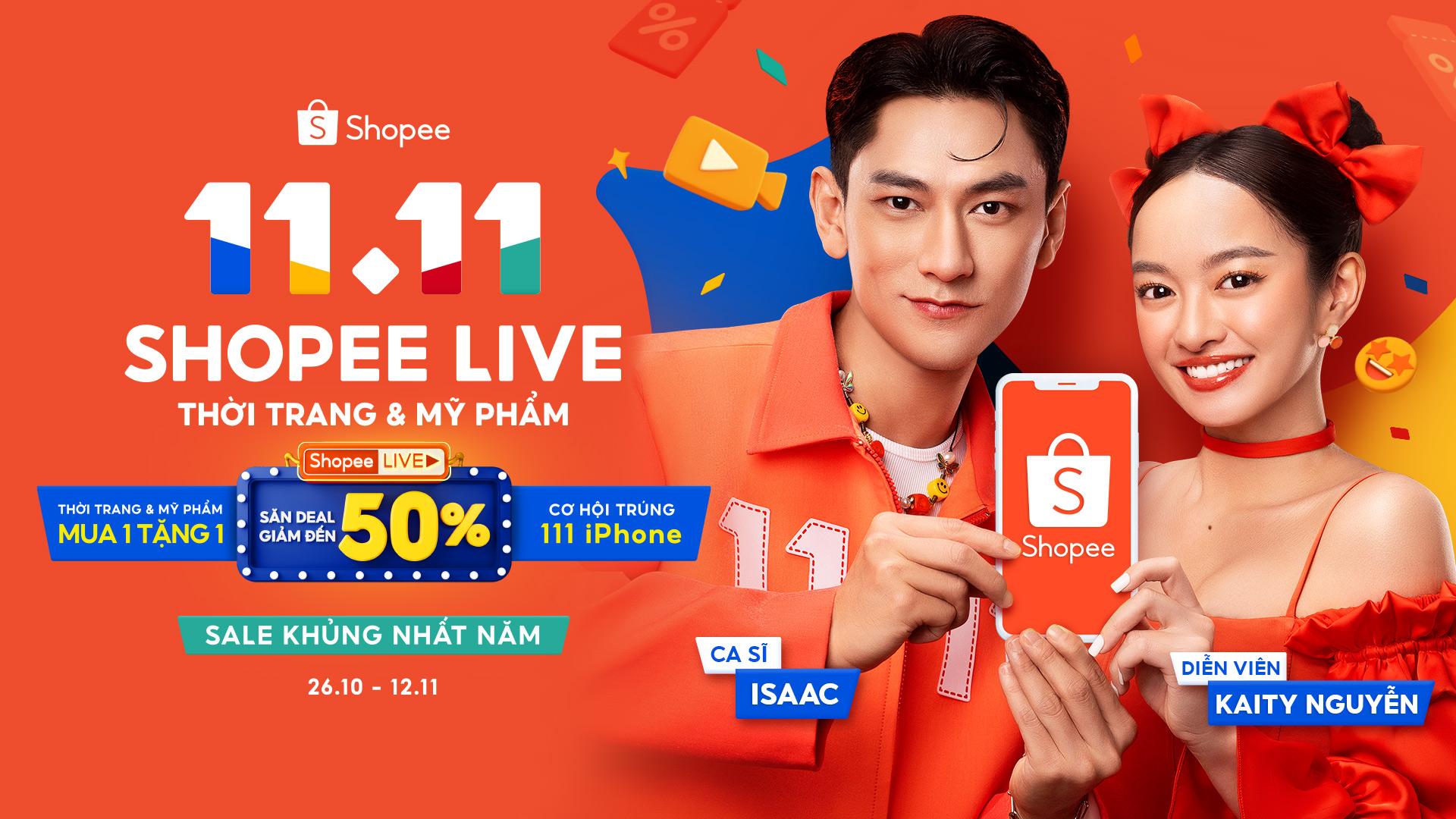 Shopee Live tăng trưởng ấn tượng, Shopee tiếp tục tung ưu đãi trong chuỗi livestream 11 ngày - Ảnh 2.