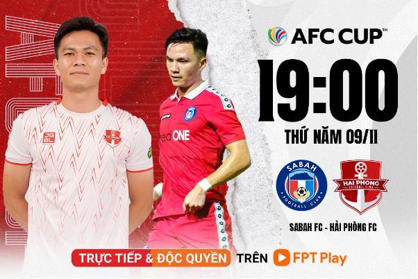 Tái đấu Sabah, Hải Phòng FC quyết bảo vệ ngôi đỉnh bảng - Ảnh 5.